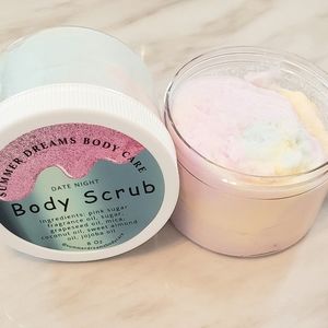 Organic Pink Sugar Moisturizing Body Scrub, 8oz